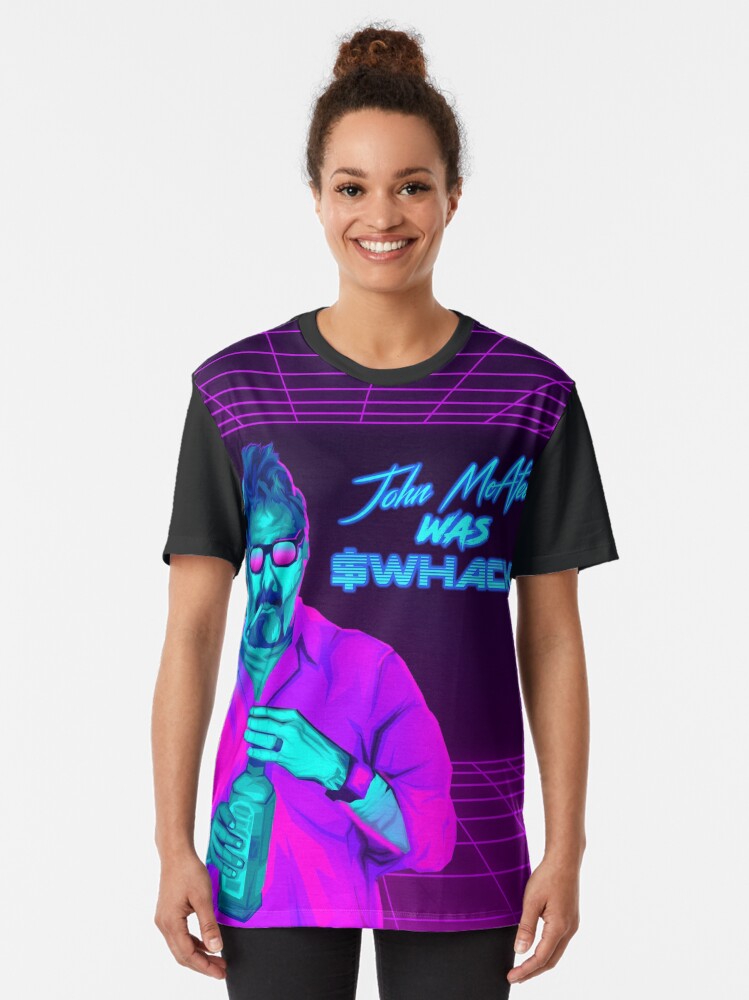 Alternate view of The Hard Liquor McAfee Graphic T-Shirt