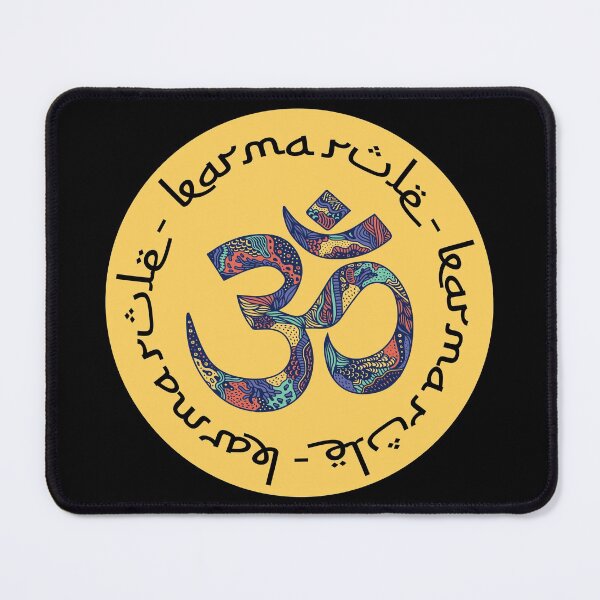 Item preview, Karma Rule - Calming Colors Ohm - Yellow designed and sold by NoMatterLab.