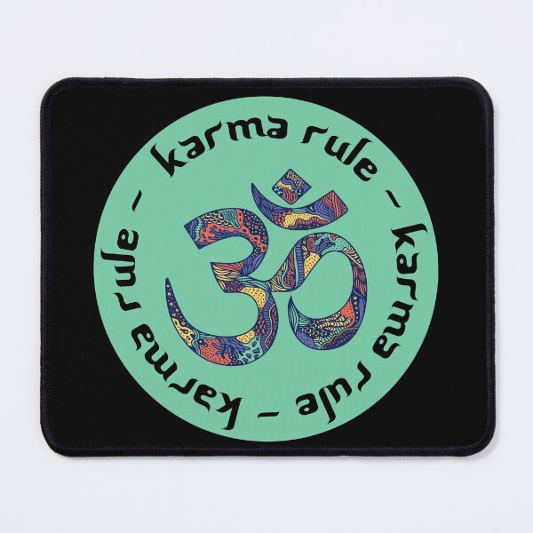 Item preview, Karma Rule - Calming Colors Ohm - Mint Green designed and sold by NoMatterLab.