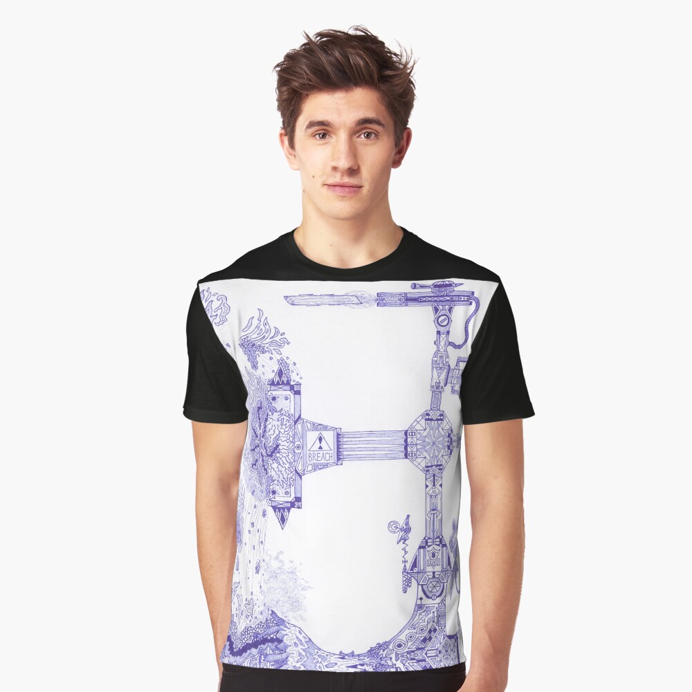 M.I. #13 |☽| The Molten-Mechanical Clash. Graphic T-Shirt
