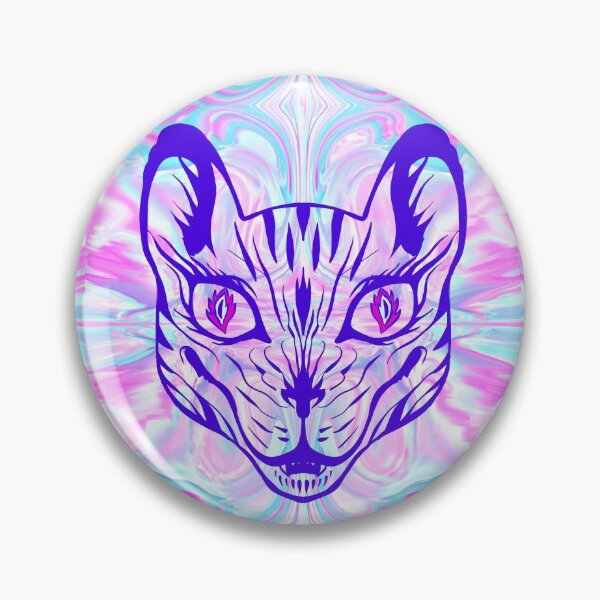 Item preview, Trippy kitty designed and sold by Sara D'Onofrio.