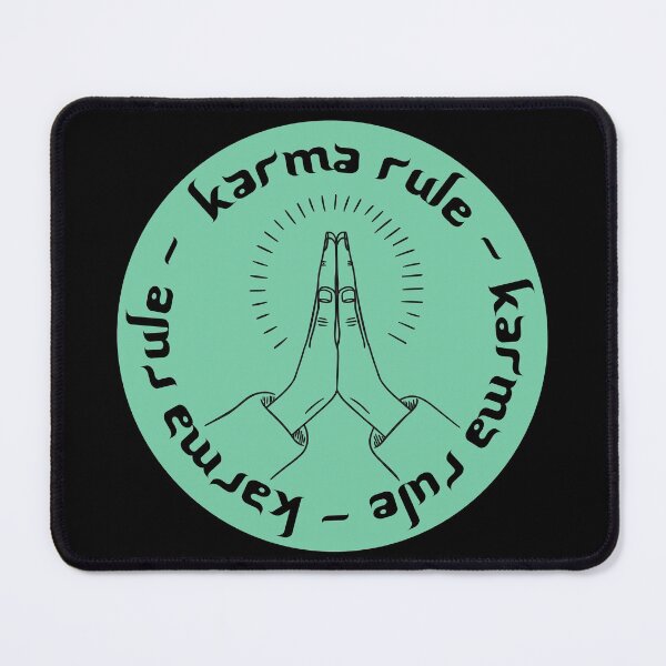Item preview, Karma Rule - We Prey for Karma Rule - Mint Green designed and sold by NoMatterLab.