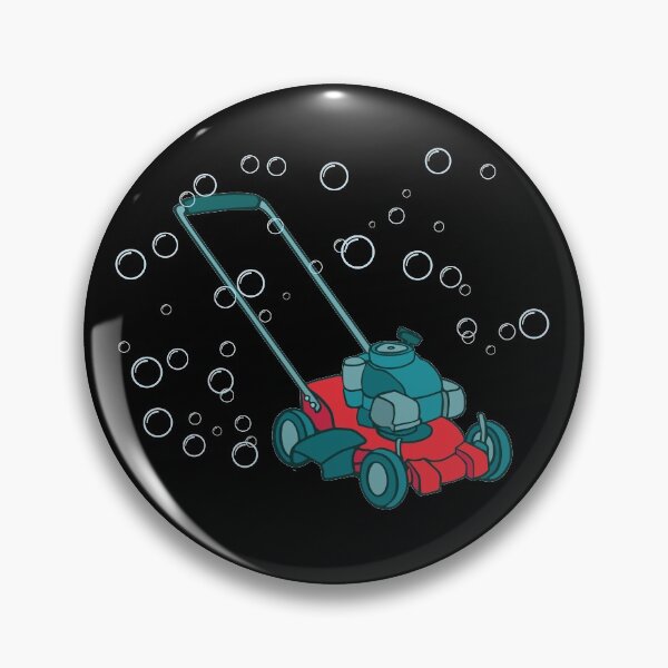 Item preview, Lawn Mower Spitting out Bubbles designed and sold by Huhnerdieb Apparel.