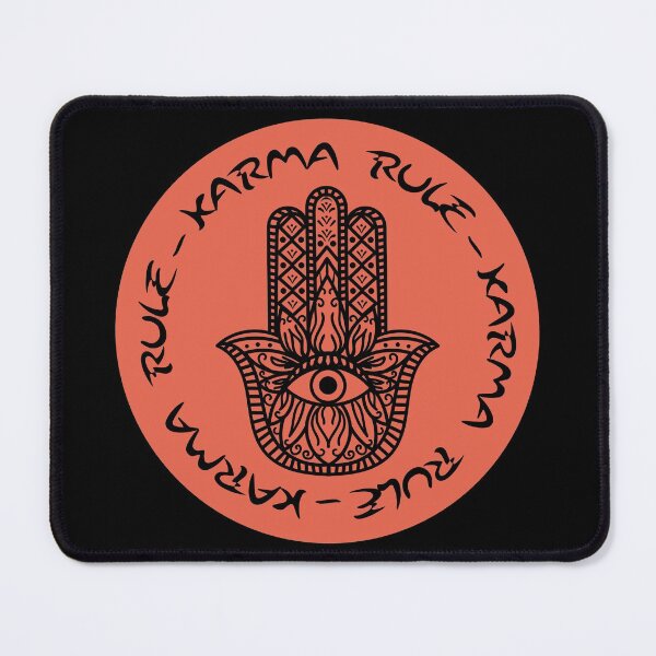 Item preview, Karma Rule - Hamsa Protection Symbol - Red designed and sold by NoMatterLab.