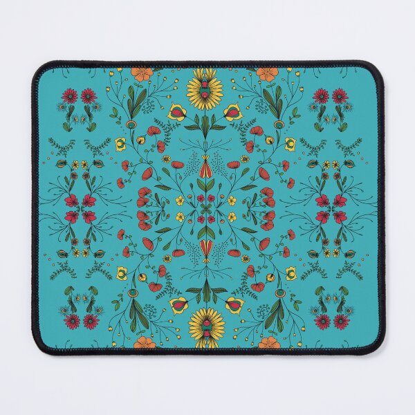 Voile d’amour fleuri au petit matin Tapis de souris