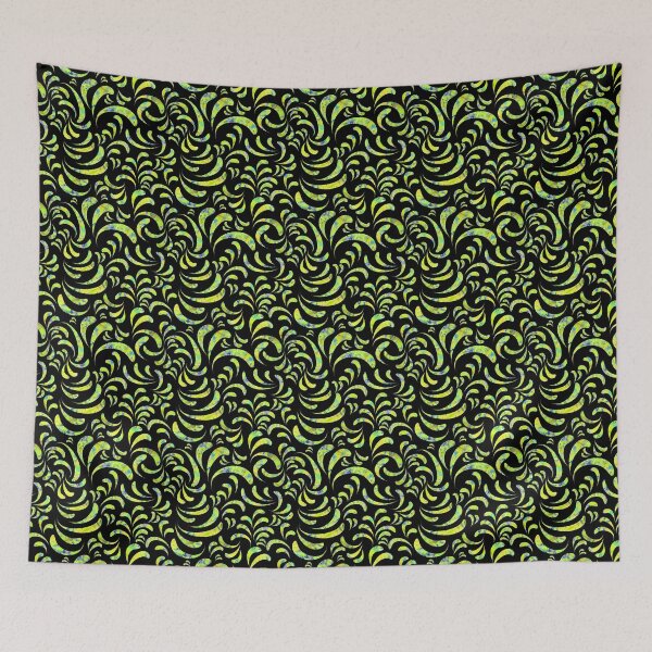 Item preview, Bright Truth Swirls on Black Repeat 5748 designed and sold by Art in My Loft.