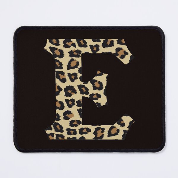 Item preview, Letter E Leopard Cheetah Monogram Initial designed and sold by SqueakyRicardo.