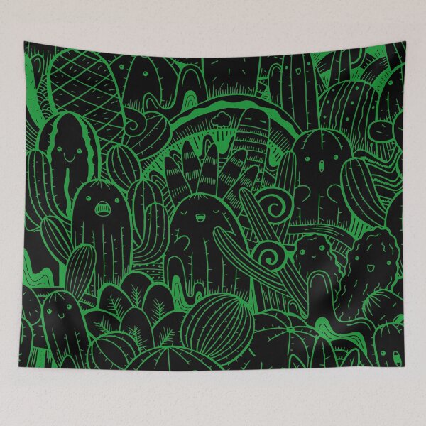 Item preview, cute cactus trendy bright pattern designed and sold by cutecrazytshirt.