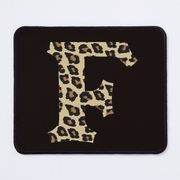 Item preview, Letter F Leopard Cheetah Monogram Initial designed and sold by SqueakyRicardo.