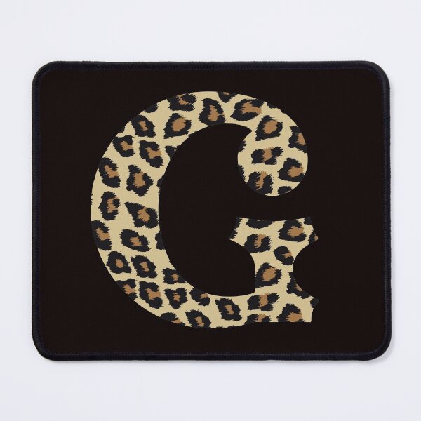 Item preview, Letter G Leopard Cheetah Monogram Initial designed and sold by SqueakyRicardo.
