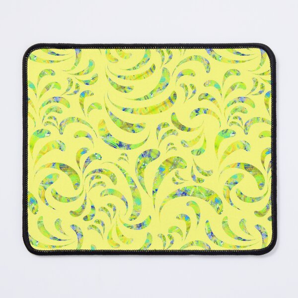 Item preview, Bright Truth Swirls on Light Yellow Repeat 5748 designed and sold by Art in My Loft.