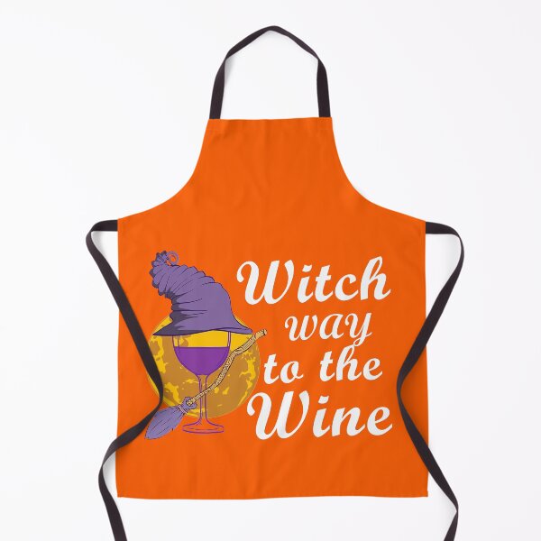 Item preview, Witch Way To The Wine For Halloween Party, Halloween Gift For Friend, Funny designed and sold by Simoel12.