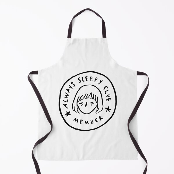 Item preview, Always sleepy club member white and black designed and sold by CHVRDesing.