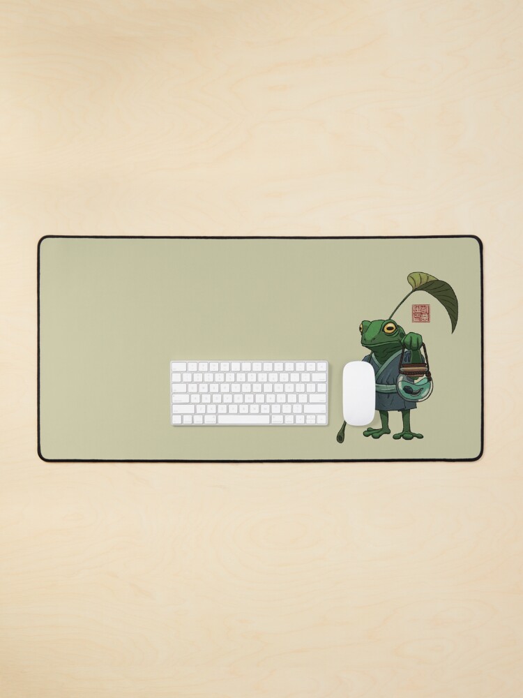 Thumbnail 1 of 5, Mouse Pad, A Frog and His Son designed and sold by DingHuArt.