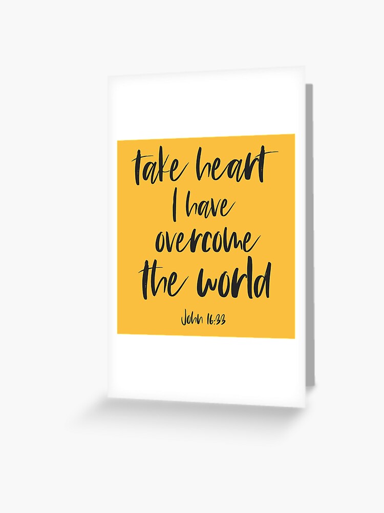 I Have Overcome The World {Card} I Have Overcome The World {Card}
