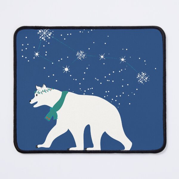 Ours de Noël Tapis de souris