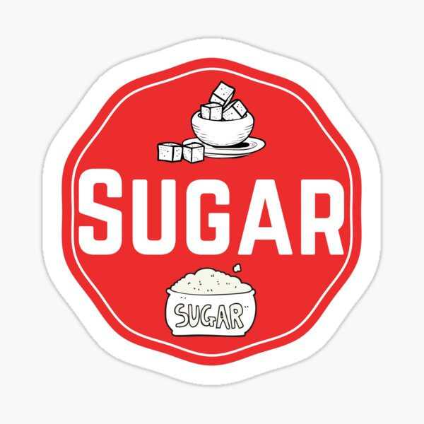 Container Label - Brown Sugar Sticker for Sale by BeautifulHues