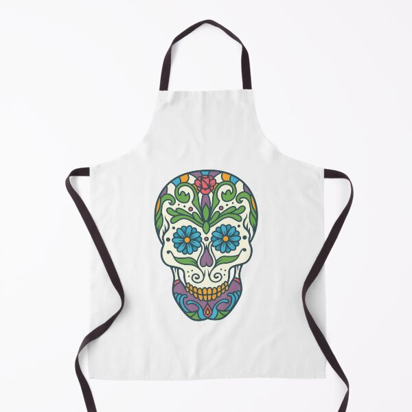 Item preview, Colorful skull art designed and sold by Ram94.