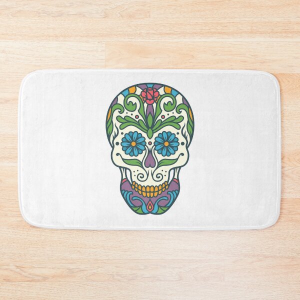 Item preview, Colorful skull art designed and sold by Ram94.