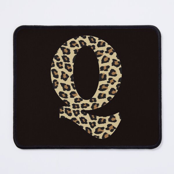 Item preview, Letter Q Leopard Cheetah Monogram Initial designed and sold by SqueakyRicardo.