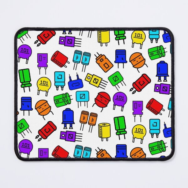 Item preview, Colorful electronic components designed and sold by EngineersArt.