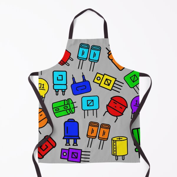 Item preview, Colorful electronic components designed and sold by EngineersArt.