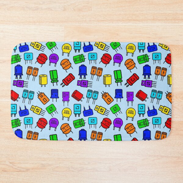 Item preview, Colorful electronic components designed and sold by EngineersArt.