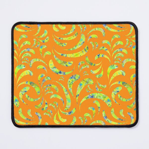 Item preview, Bright Truth Swirls on Orange Repeat 5748 designed and sold by Art in My Loft.