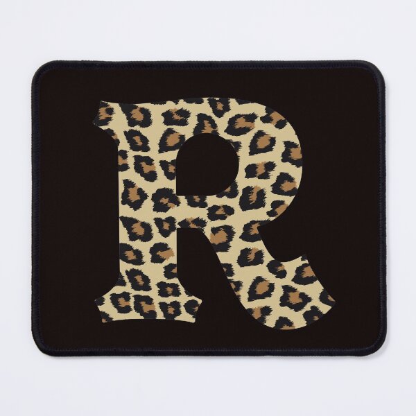 Item preview, Letter R Leopard Cheetah Monogram Initial designed and sold by SqueakyRicardo.
