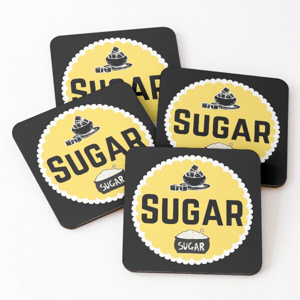 Item preview, Sugar - Yellow Label  designed and sold by LabelStore.