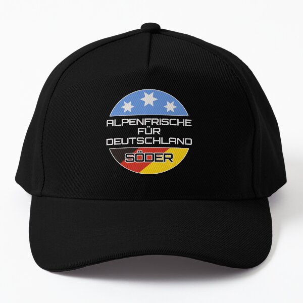 Söder CSU Bayern Alpenfrische Deutscher Politiker Geschenk Baseball Cap