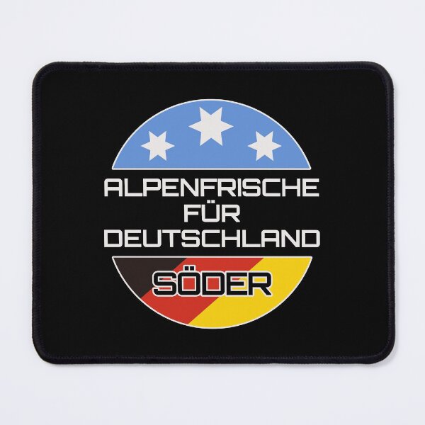 Aperçu de l'œuvre Söder CSU Bayern Alpenfrische Deutscher Politiker Geschenk créée et vendue par TheAplus.