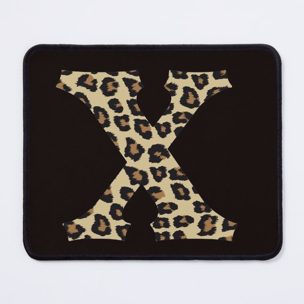 Item preview, Letter X Leopard Cheetah Monogram Initial designed and sold by SqueakyRicardo.