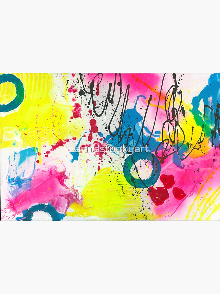 Thumbnail 3 of 3, Sticker, Dancing Joy designed and sold by annasfunkyart.