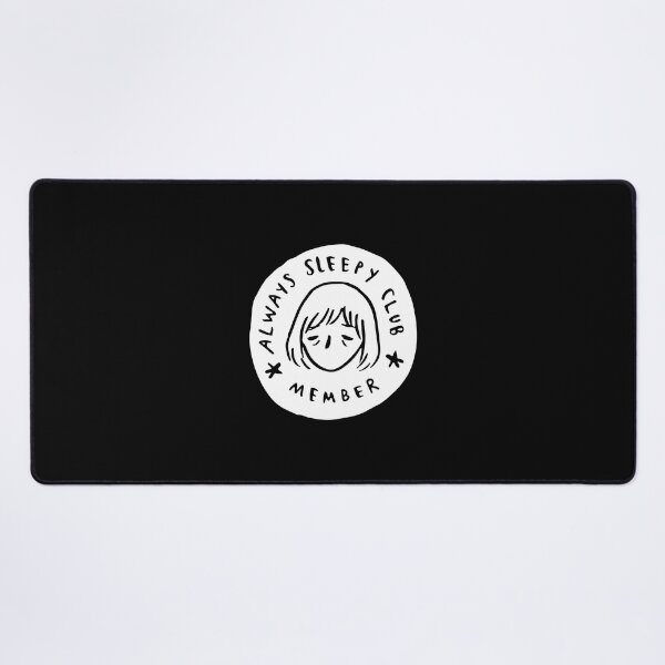 Item preview, Always sleepy club member white and black designed and sold by CHVRDesing.
