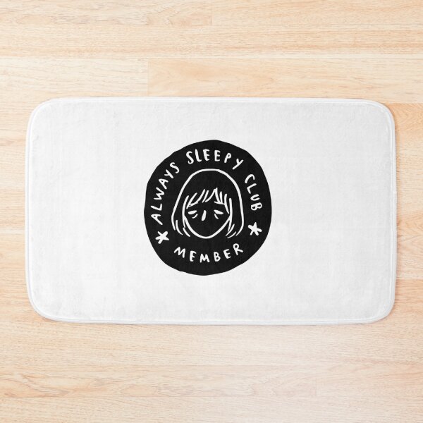 Item preview, Always sleepy club member black silhouette designed and sold by CHVRDesing.