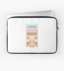 Small World Trash Can Design Laptop Sleeve