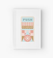 Small World Trash Can Design Hardcover Journal