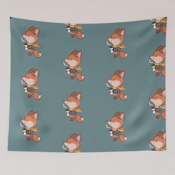 Item preview, Cozy Fox designed and sold by EmmaTompkinsArt.