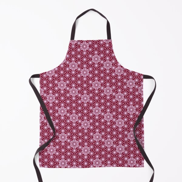 Item preview, Japanese Asanoha Pattern, Burgundy designed and sold by Marymarice.