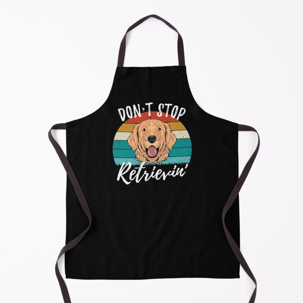 Item preview, Retro Don't Stop Retrievin' Golden Retriever designed and sold by Zurickdesigns.