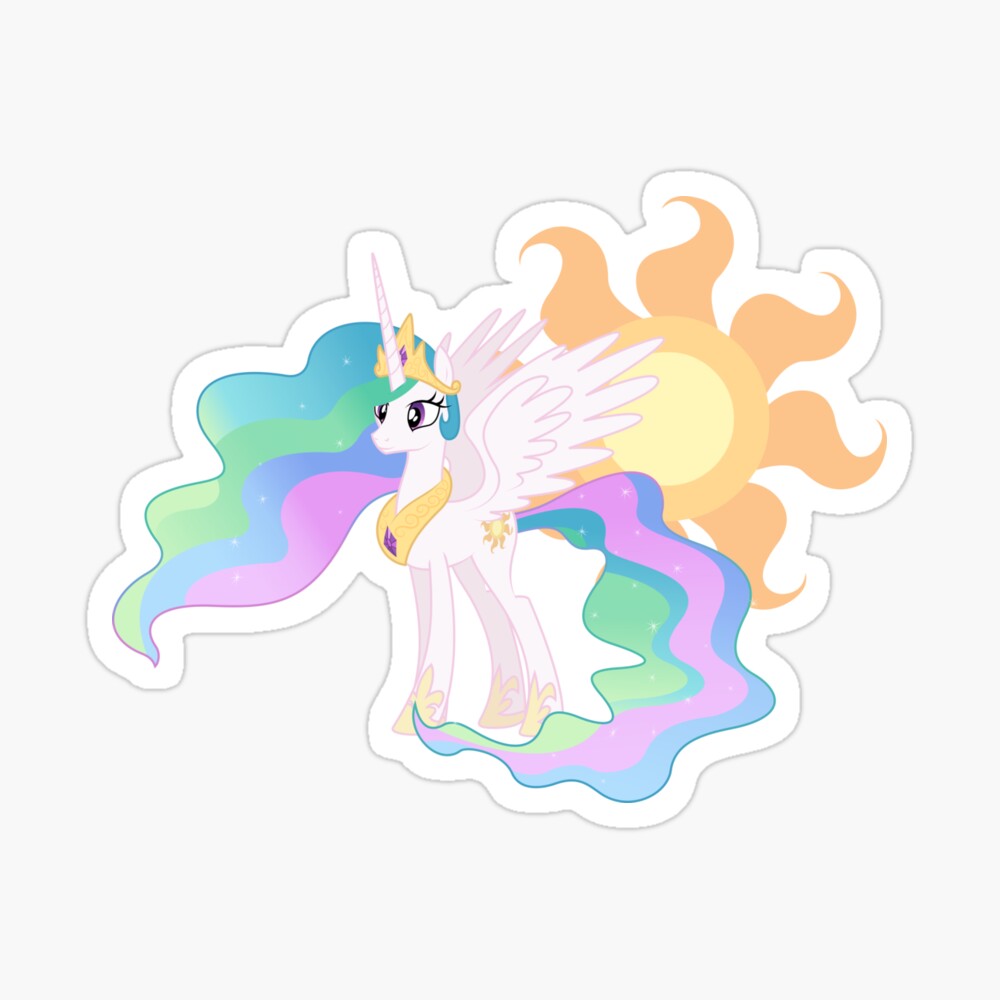 My Little Pony - Princess Celestia and Cutie Mark