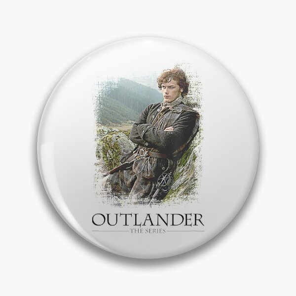 Item preview, Outlander Jamie with Series Logo designed and sold by KellyProGifts.