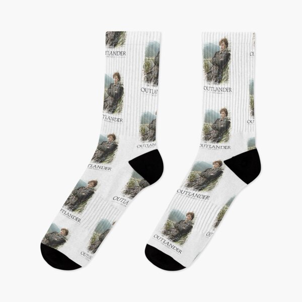 Item preview, Outlander Jamie with Series Logo designed and sold by KellyProGifts.