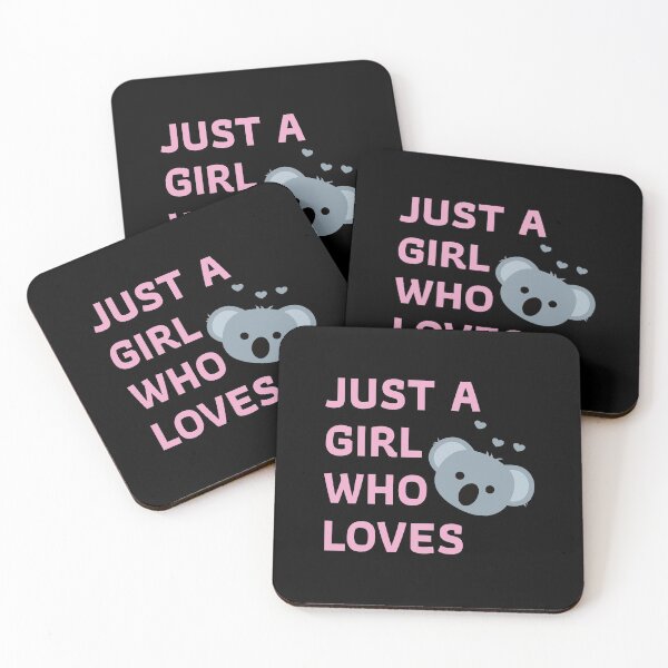 Item preview, Just a Girl Who Loves KOALAS - Koala Lovers designed and sold by YoungESC.