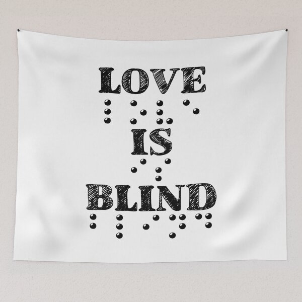 Item preview, Love Is Blind Braille designed and sold by TravelScientist.