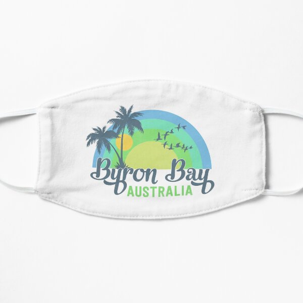 Byron Bay Australia Flat Mask