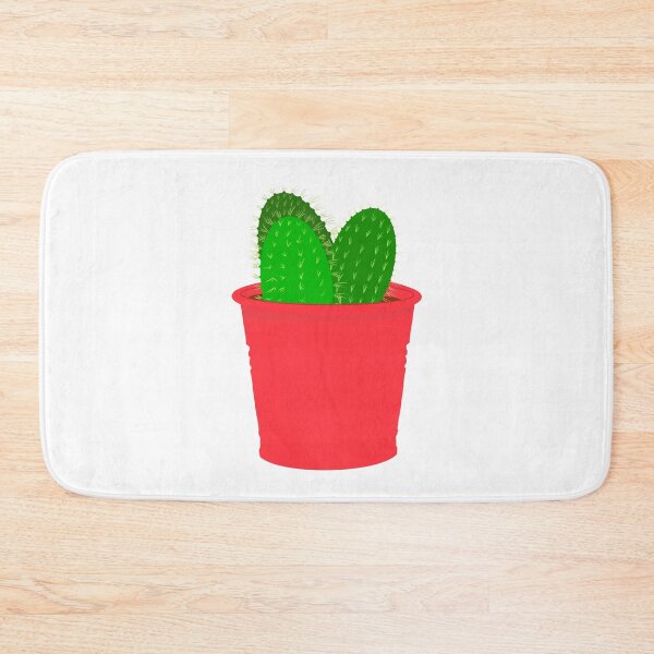 Item preview, Cactus pink coral green designed and sold by ArtSCPdesign.