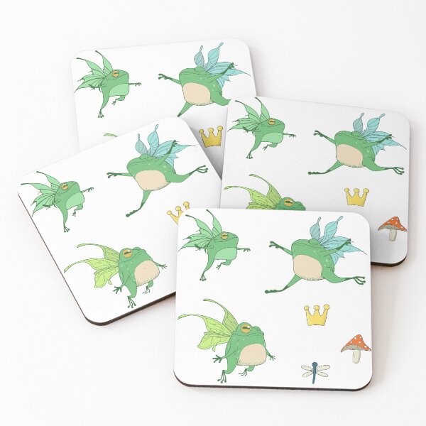 Item preview, Kawaii Fairy Frogs Sticker pack designed and sold by MagicStrawberry.