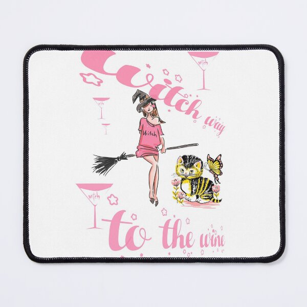 Item preview, witch way to the wine class designed and sold by Tipsy24.